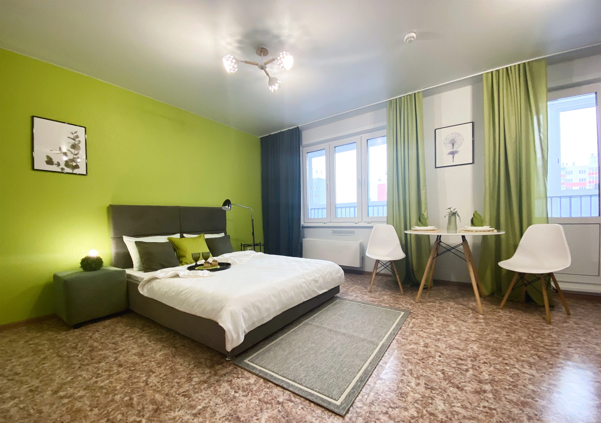 Апартаменты Четырехместные апартаменты возле вокзала