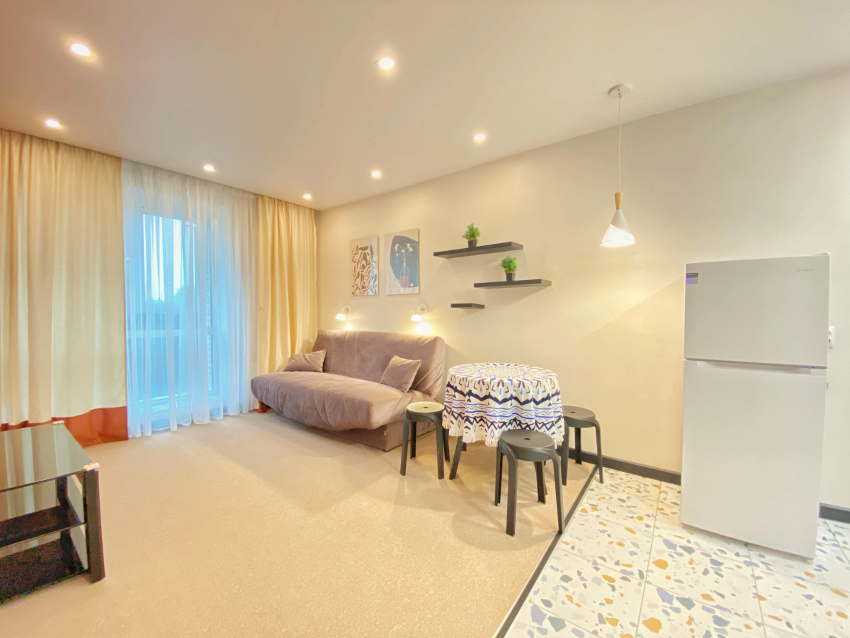 Апартаменты 1к Апартаменты Apart-Comfort на Проспекте Фрунзе 14