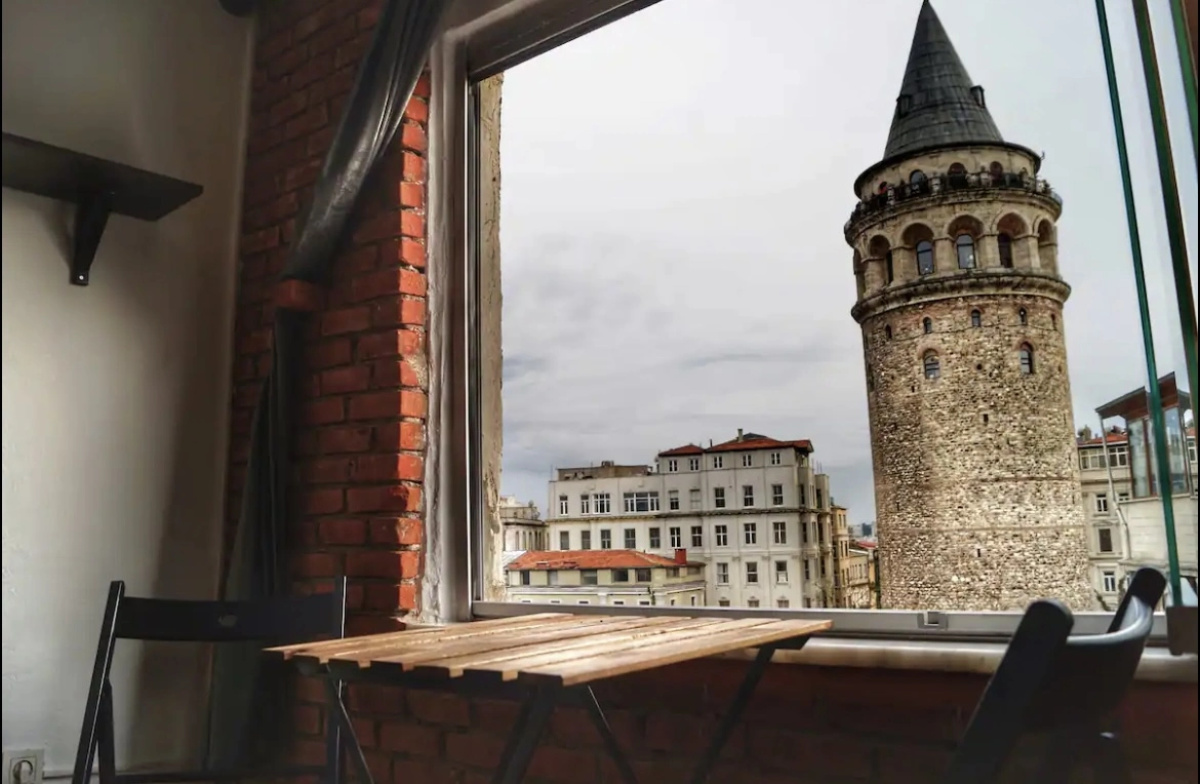 Апартаменты In the heart of Istanbul - Galata Tower view