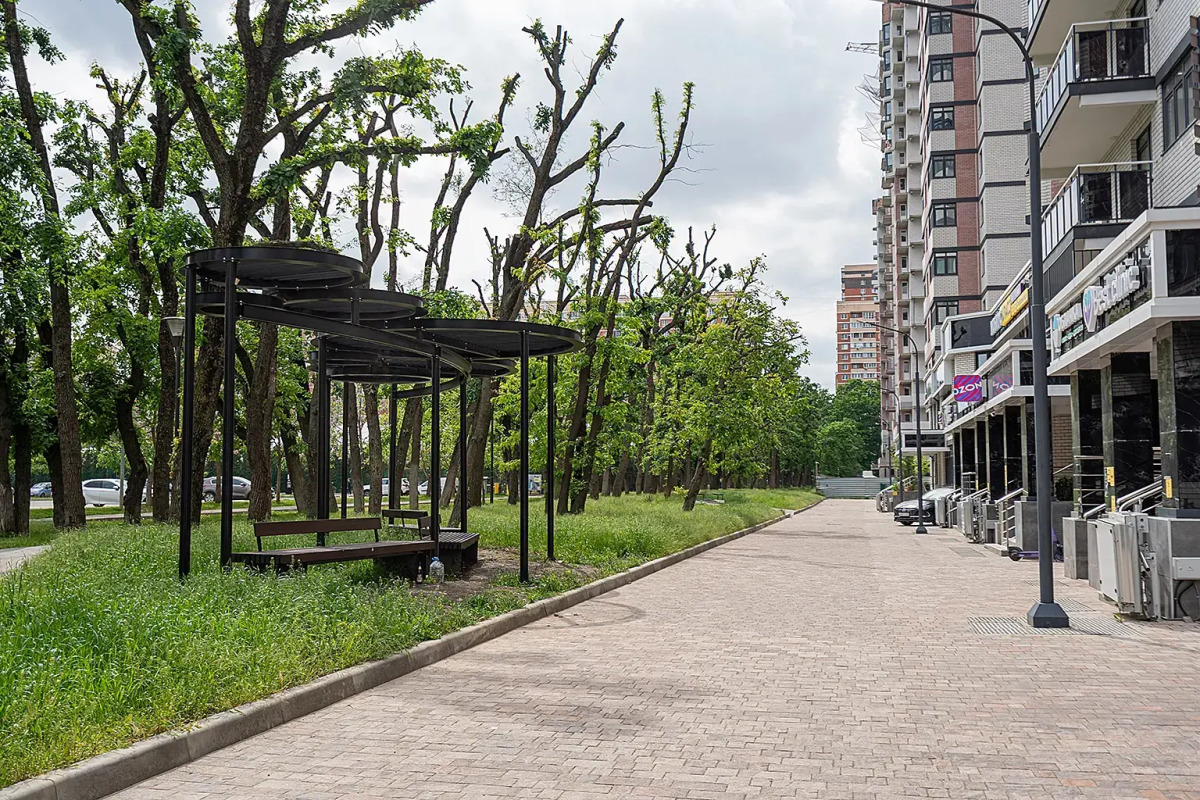 Апартаменты Новая Современная Студия у Парка Галицкого