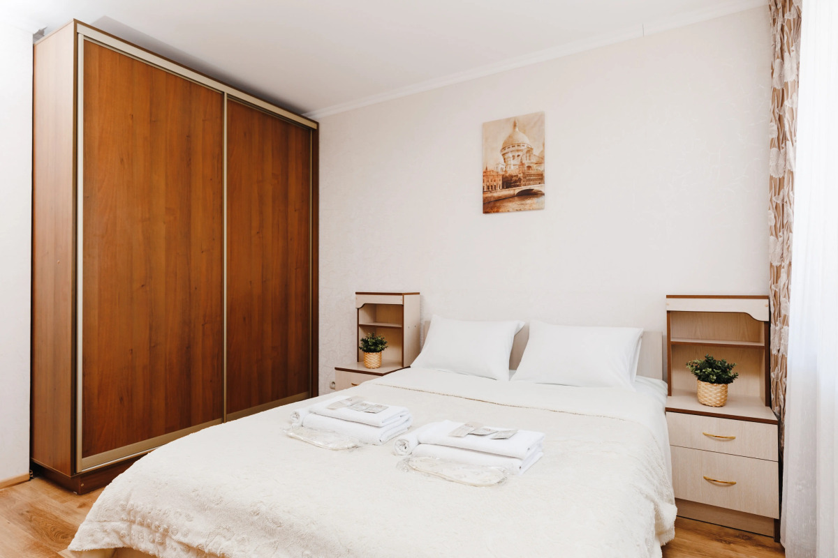 Квартира 2-к у залива на Ак.Крылова 5/1 от RentAp, 4 сп.места