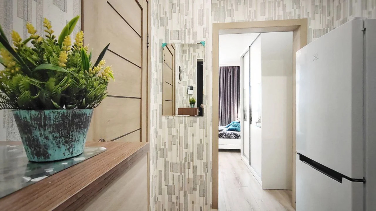 Квартира студия с видом на Амур и город