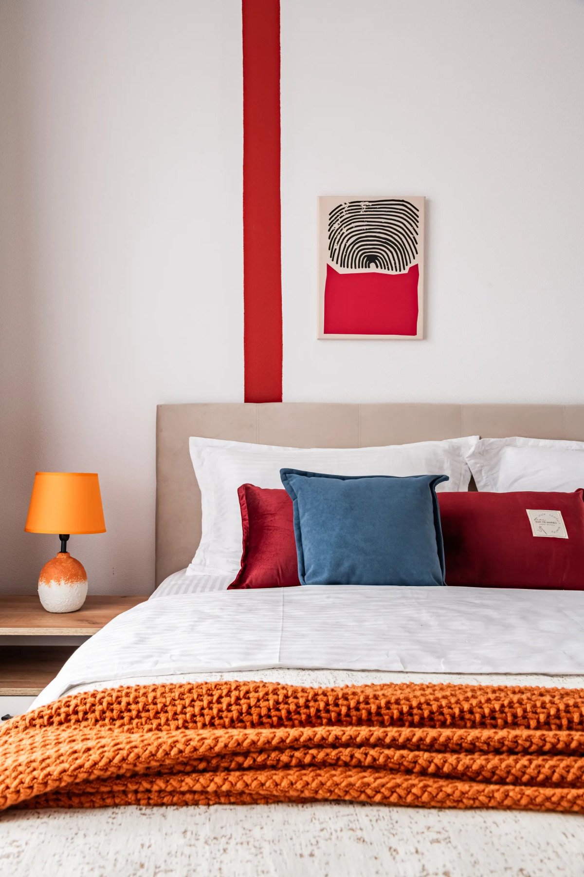 Квартира Гуашь Художника с видом на город