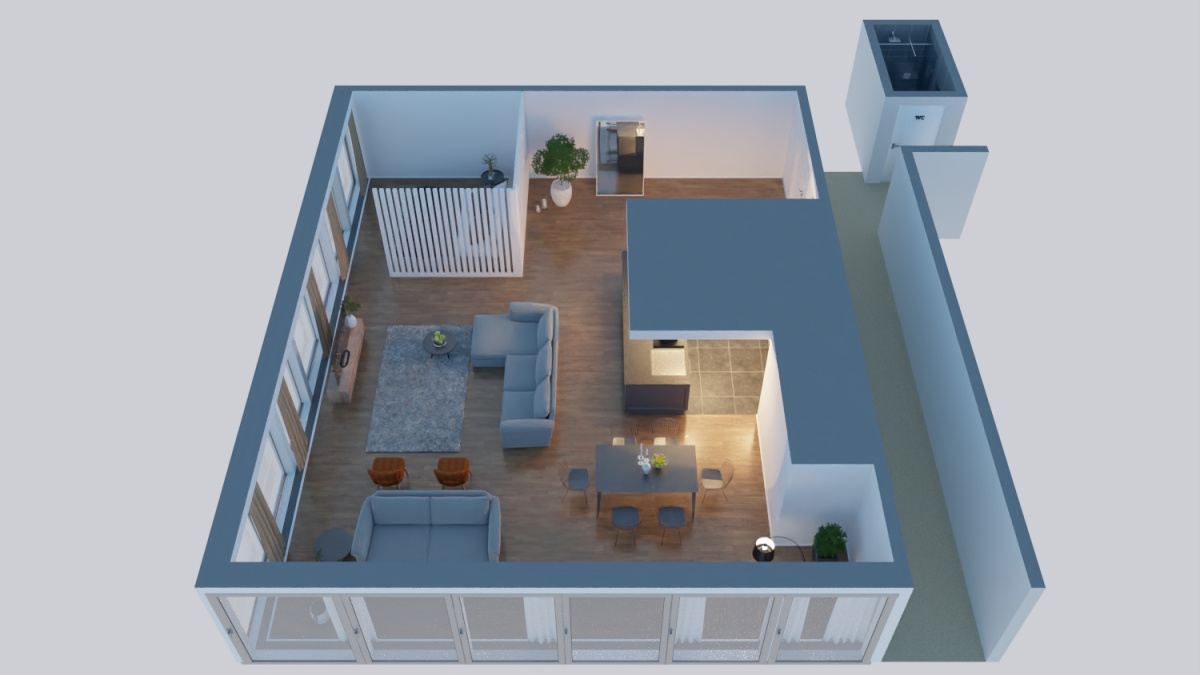 Апартаменты Roomley Moscow City 1