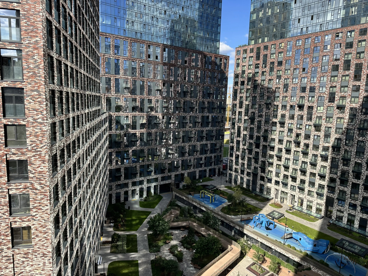 Апартаменты Уютная евродвушка с видом на Москву реку