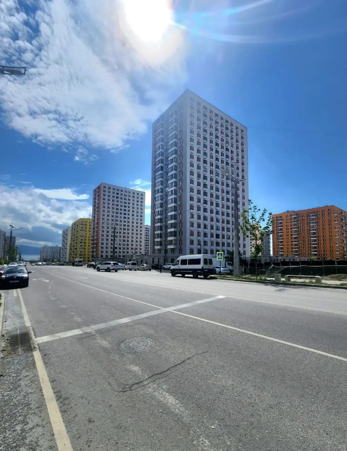 Квартира Двухкомнатная с Балконом и Красивым Видом