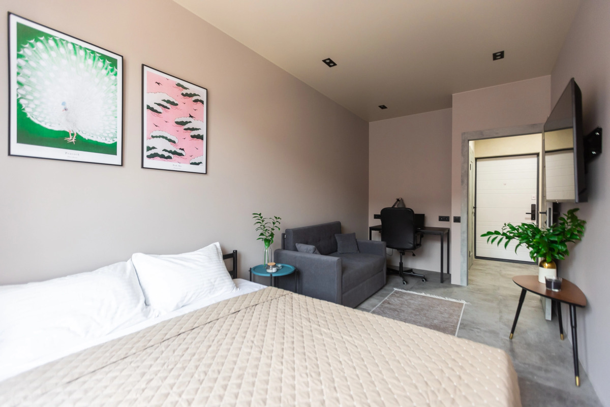 Апартаменты 1-комнатные в ЖК Чёрная речка