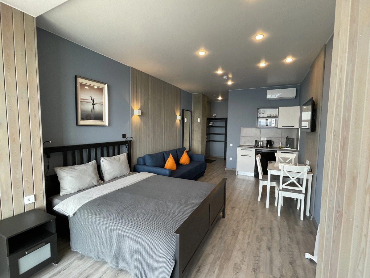 Апартаменты Central Place Vladivostok Делюкс с видом на Море (2)