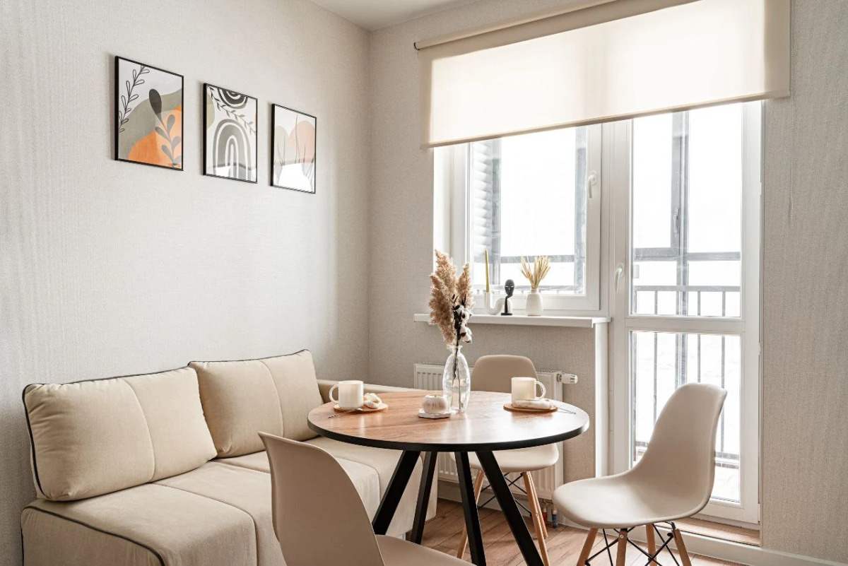 Апартаменты для 5 гостей рядом с аквапарком Ривьера