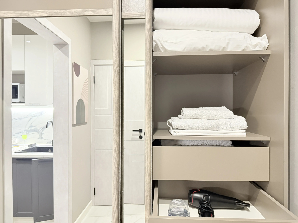 Апартаменты Studio with city view from the 22nd floor