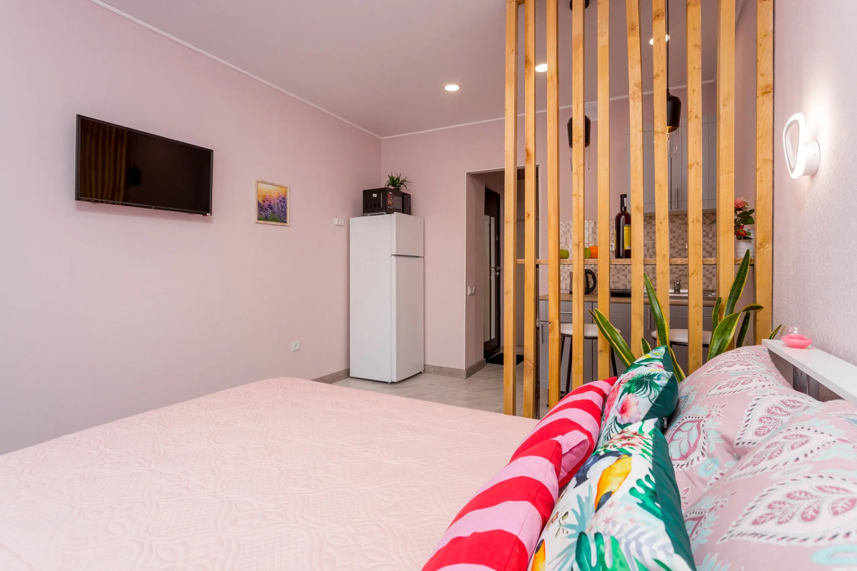 Апартаменты Уютная у стадиона на 1 этаже