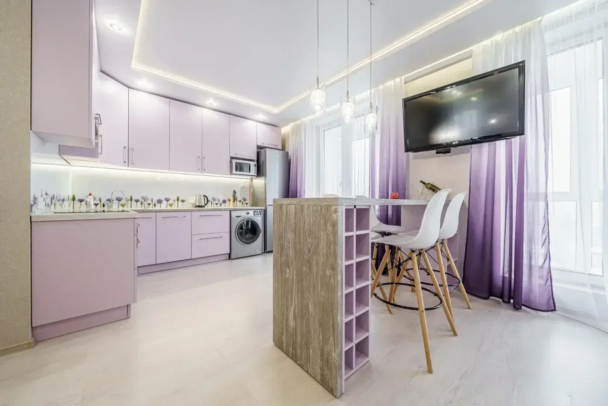 Апартаменты В новостройке на высоком этаже