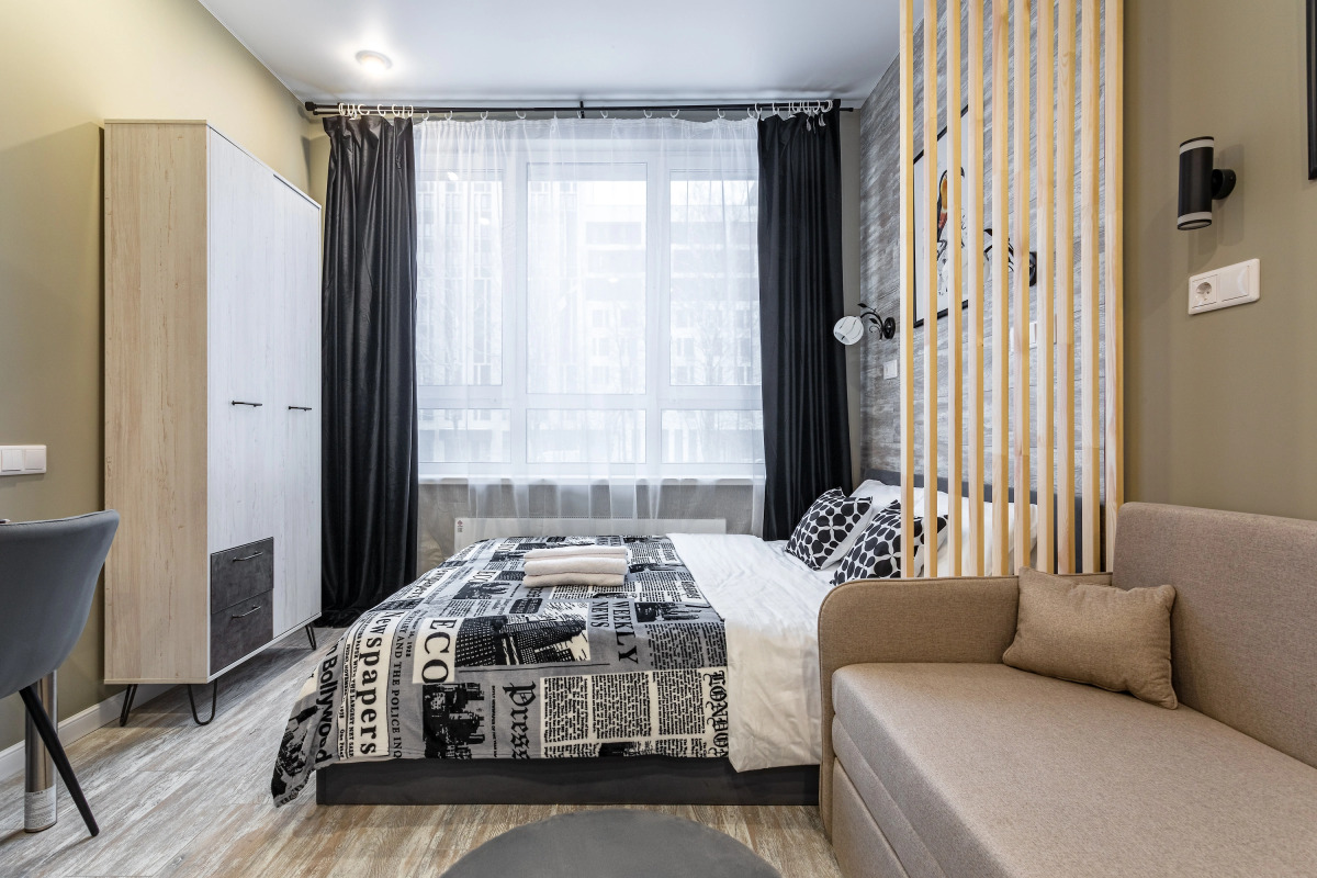 Апартаменты InHome24 Стильные Апартаменты С Евроремонтом в ЖК Скандинавия