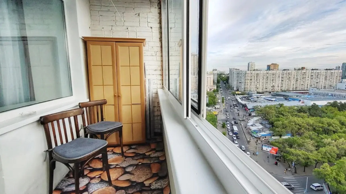 Квартира с видом на город в центре Хабаровска