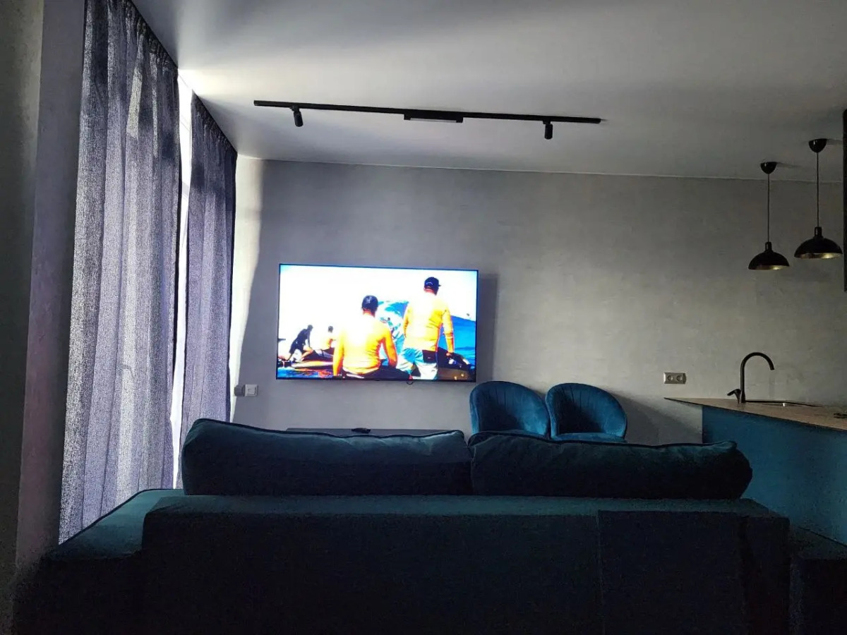 Квартира cтильная с панорамным видом на Moscow City, рядом с метро