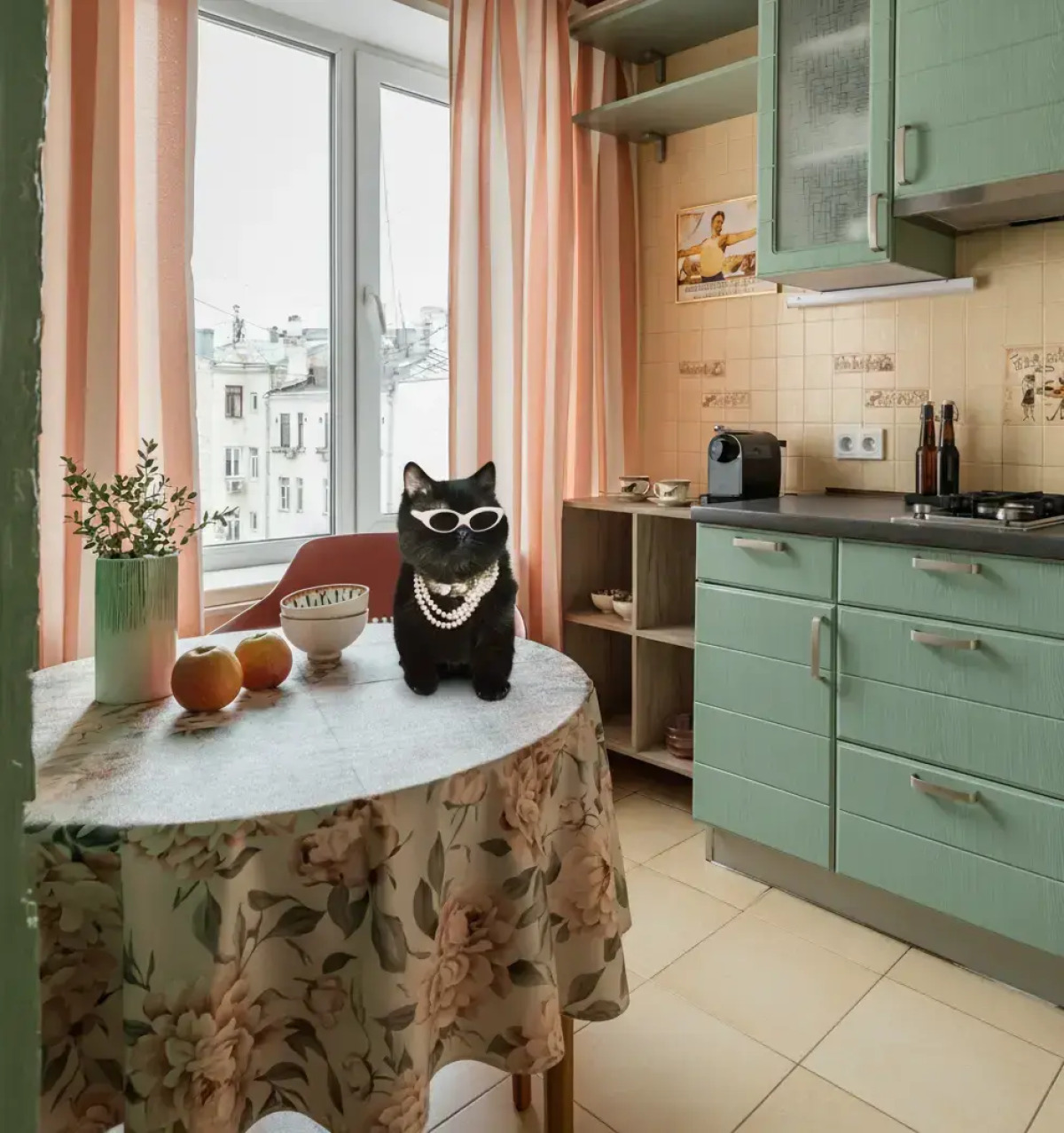 Квартира с кинопроектором пешком по Арбату до Кремля