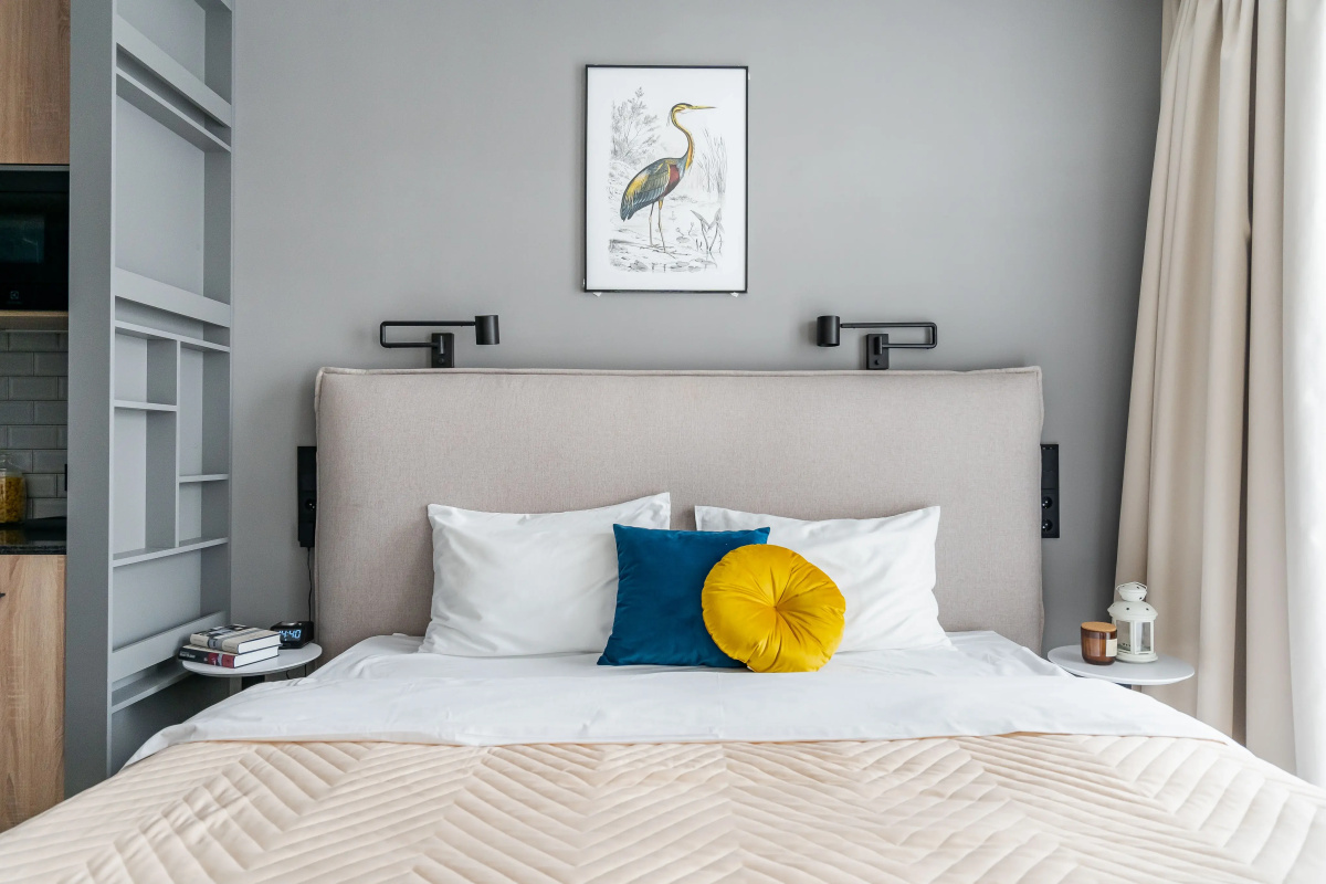 Апартаменты Sova Yard View Beige
