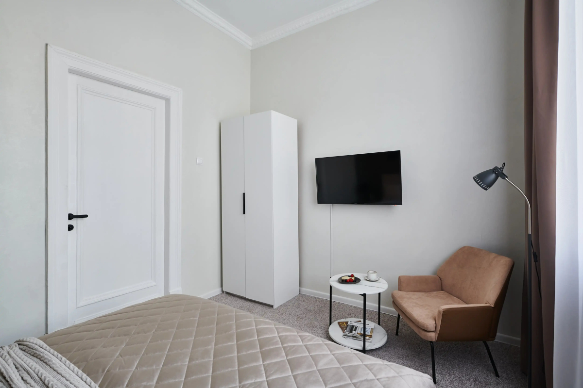 Квартира GM Apartments Тихая и уютная Трехкомнатная на Краснопресненской набережной