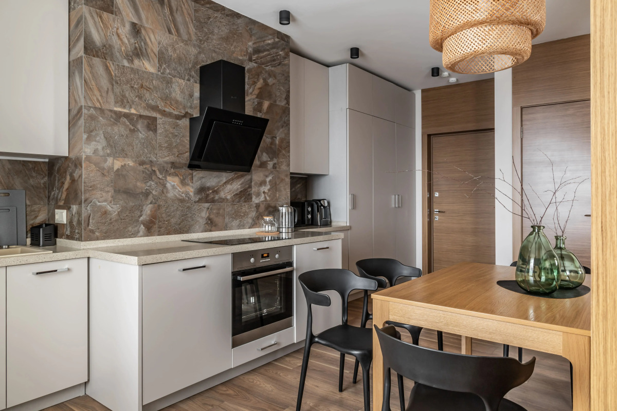 Квартира Moscow Deluxe Apartments Family suite city view-2