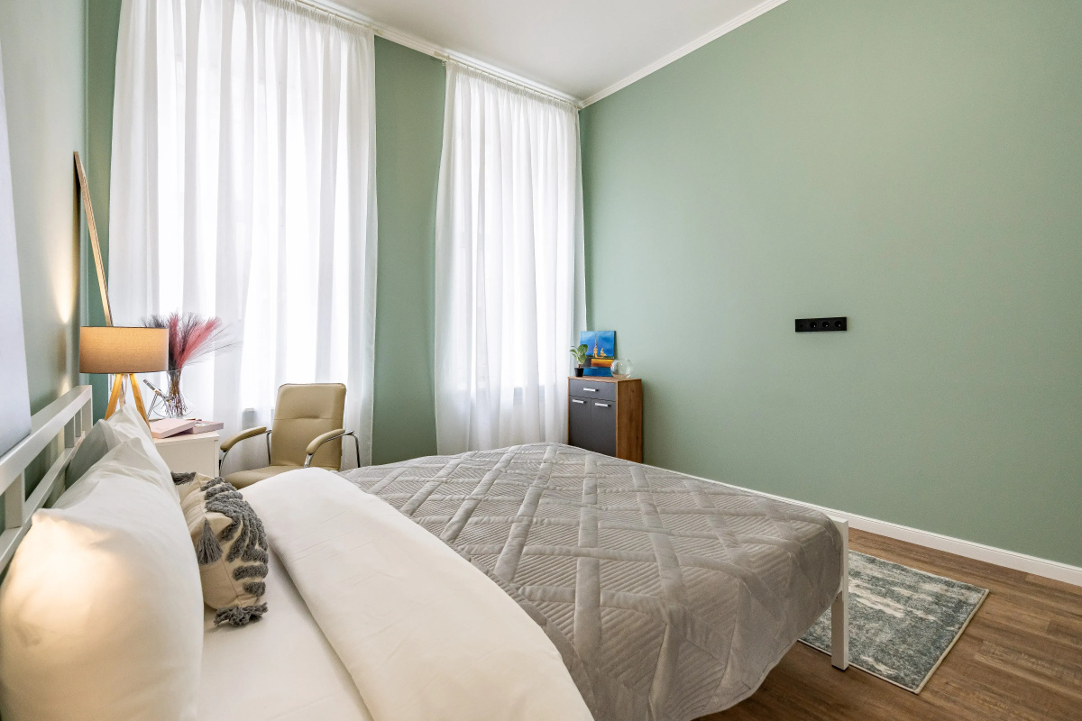 Апартаменты Sergeew Apartments двухкомнатный Люкс с видом на набережную Фонтанки
