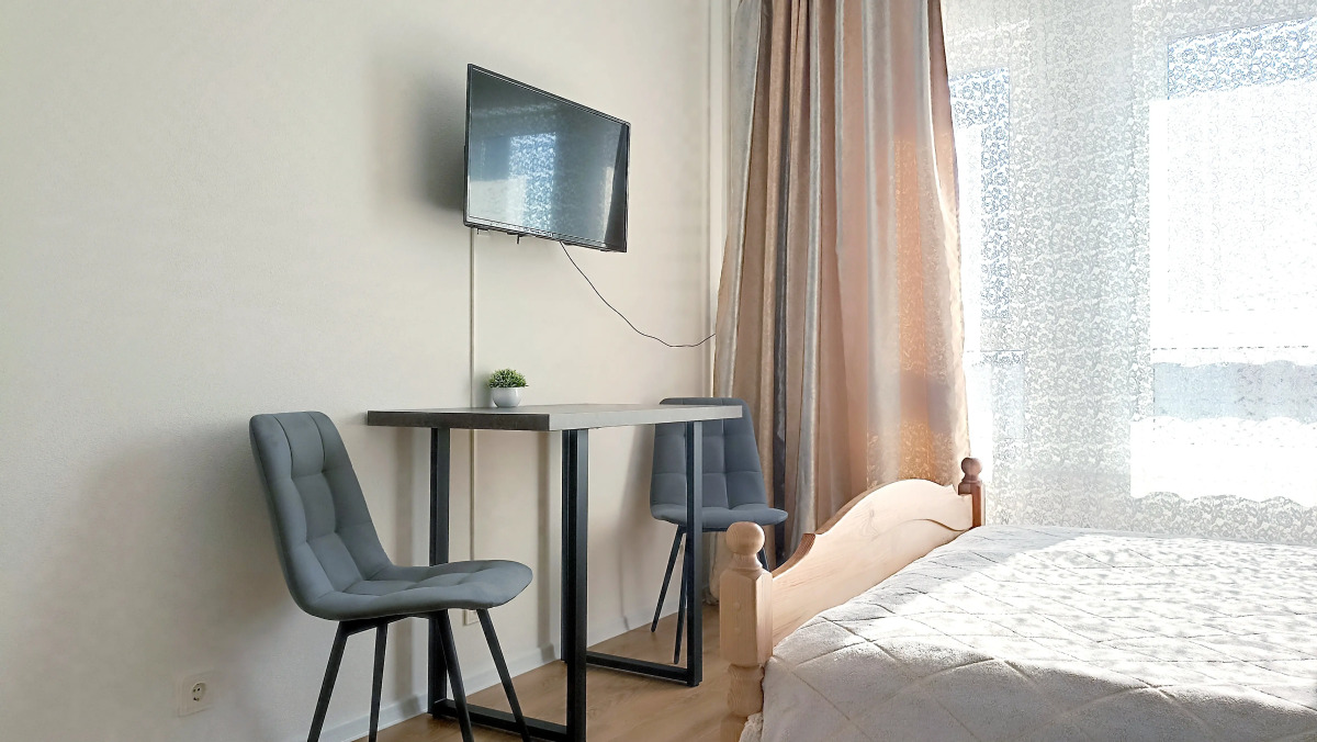 Квартира Студия в Современном ЖК При Въезде в Город