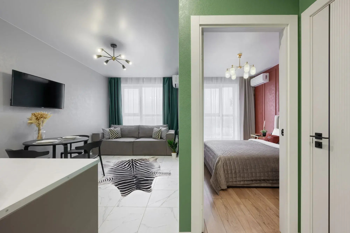 Апартаменты ЖК Новый свет с красивым видом из окна