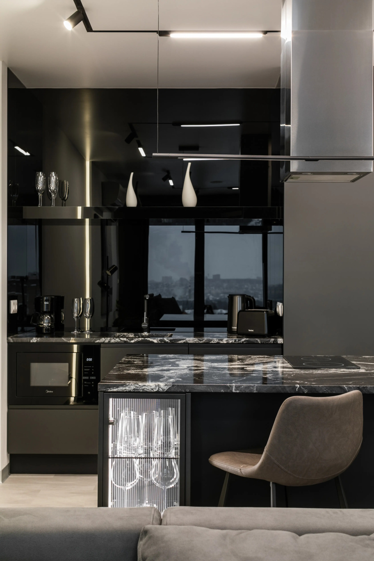 Апартаменты Loca Republic на 20 Этаже с Панорамным Видом