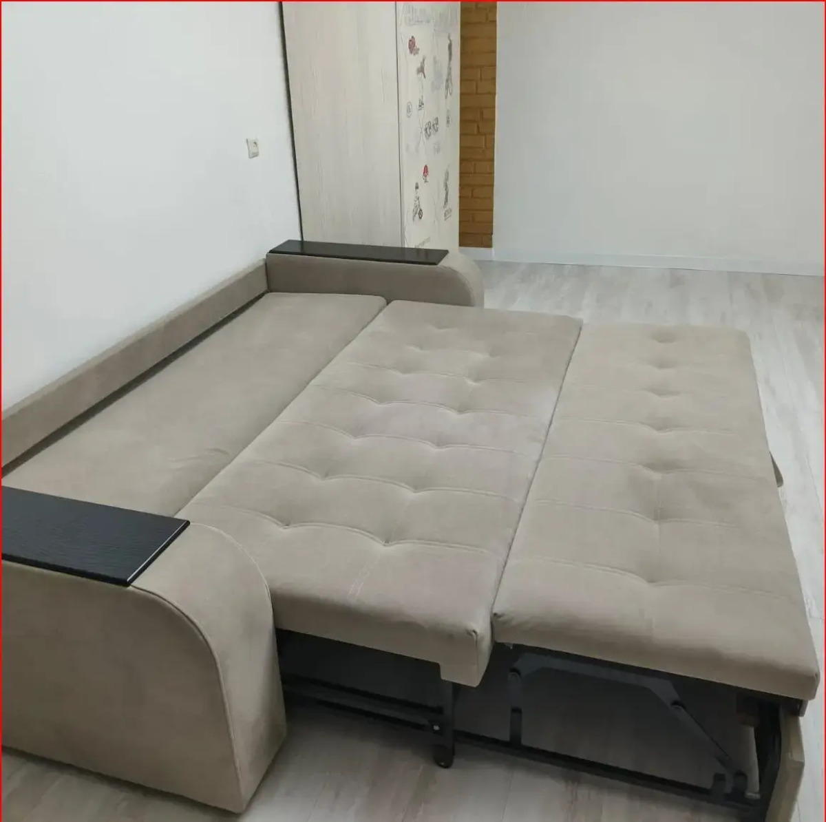 Квартира однокомнатная светлая в пешей доступности от моря