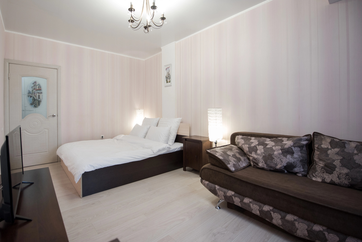 Апартаменты Smile Apartments с Балконом в Золотом Квадрате ЗЖМ
