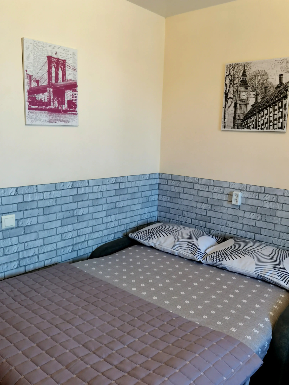 Квартира с видом на Золотой мост возле центра