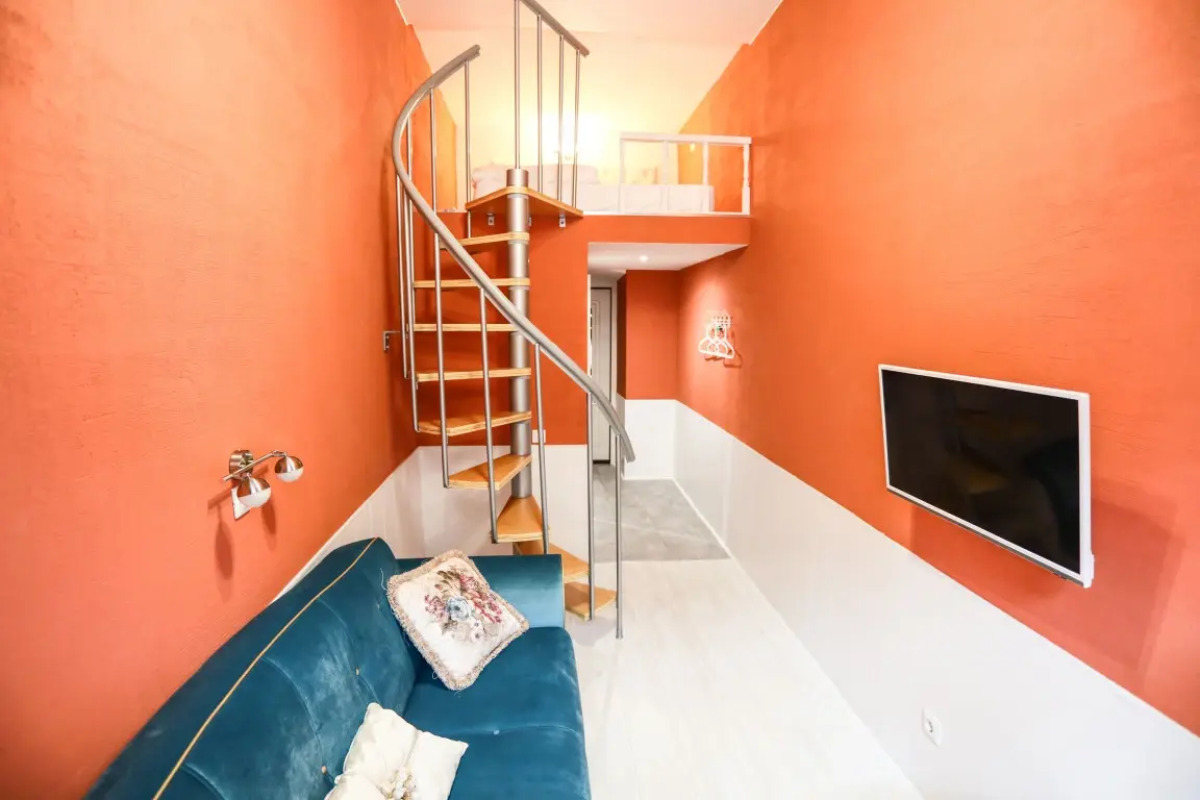 Квартира New Horizon Есения  атмосферное пространство с гамаком в 10 минутах от Невского проспекта