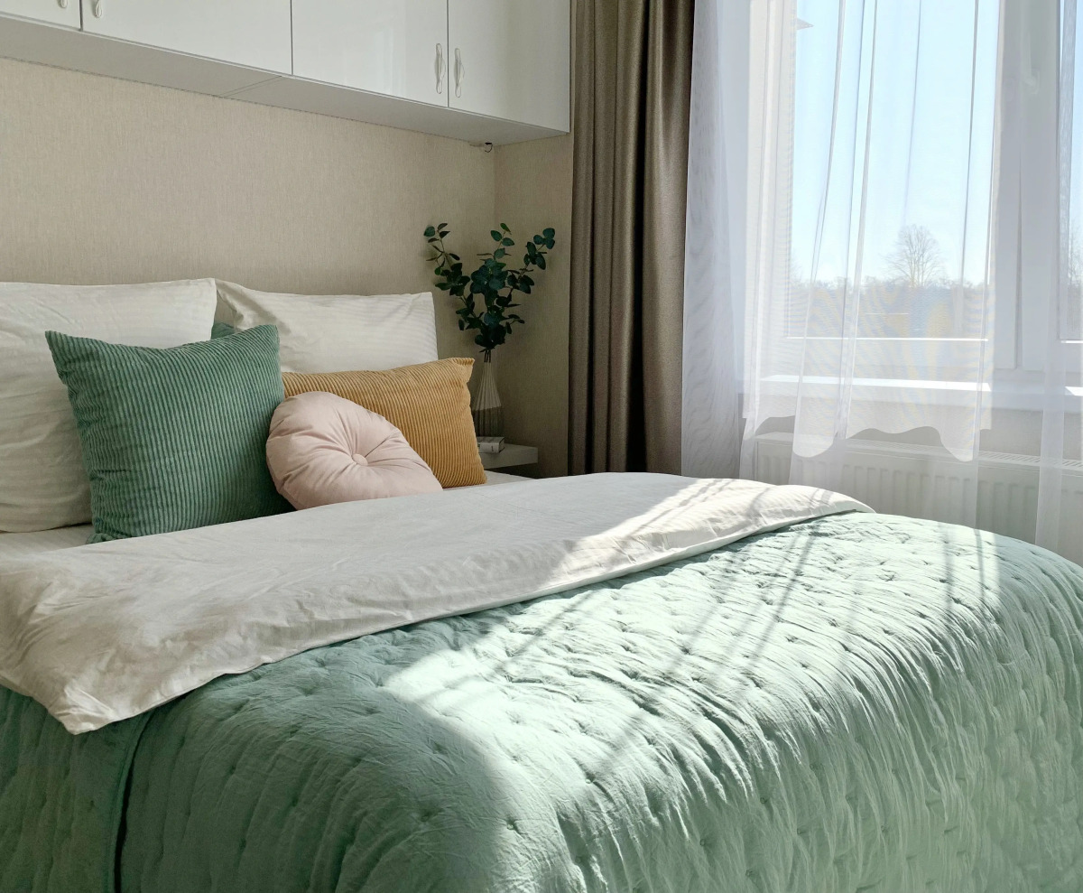 Квартира с видом на озеро