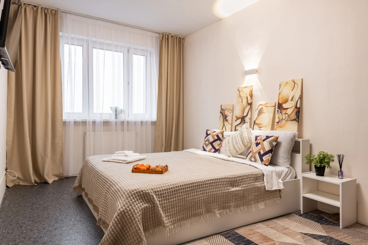 Квартира Уютная Natali Apart у метро Академика Янгеля