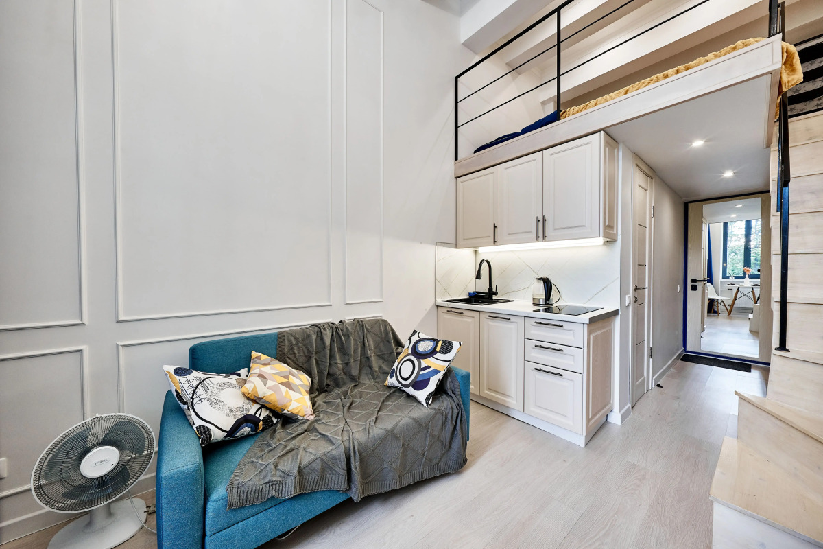 Апартаменты EasyGuest в ЖК Бизнес-класса "Loft Fm"