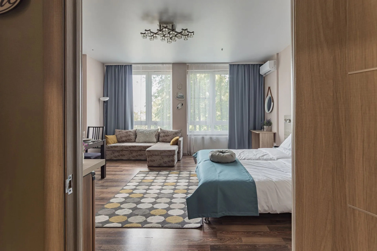 Апартаменты Просторные в Kм Tower Plaza 229