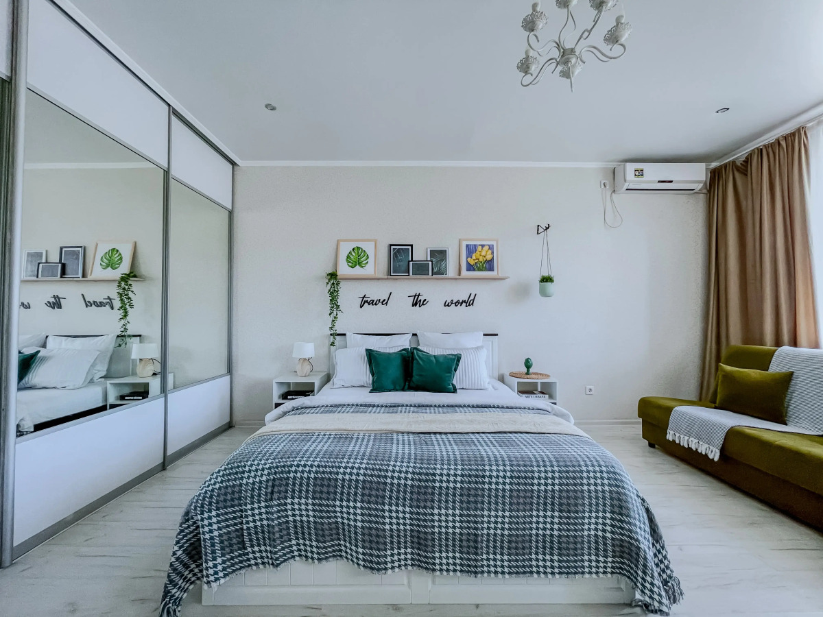 Квартира студия Green FOX в центре города