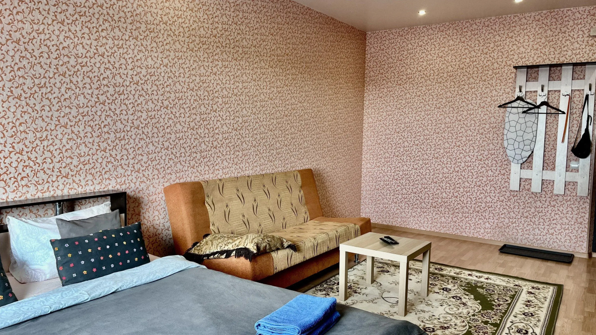 Апартаменты Однокомнатная квартира 143 Онегономе на Лососинском шоссе в Петрозаводске