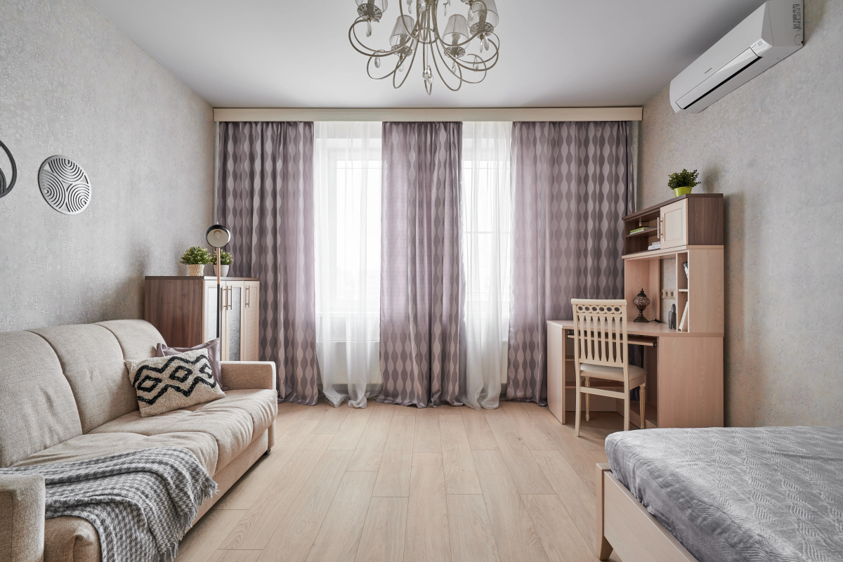 Квартира на 17 этаже на Речном