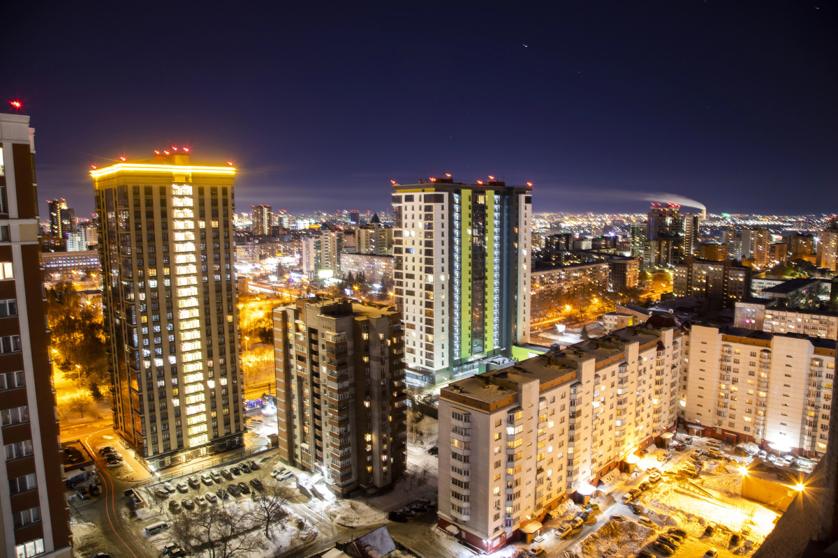 Апартаменты на 25 этаже