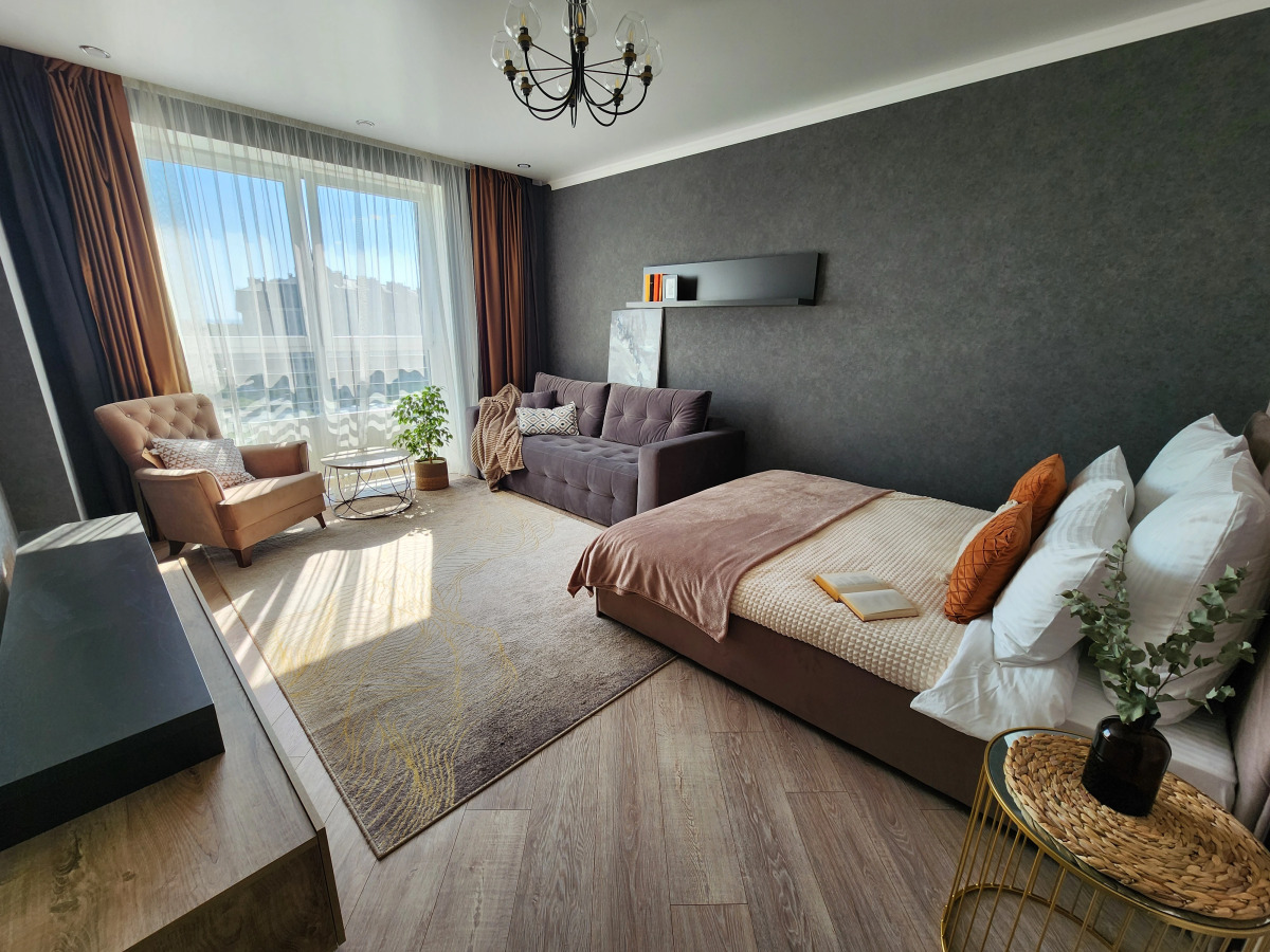 Квартира однокомнатная с лоджией в центре