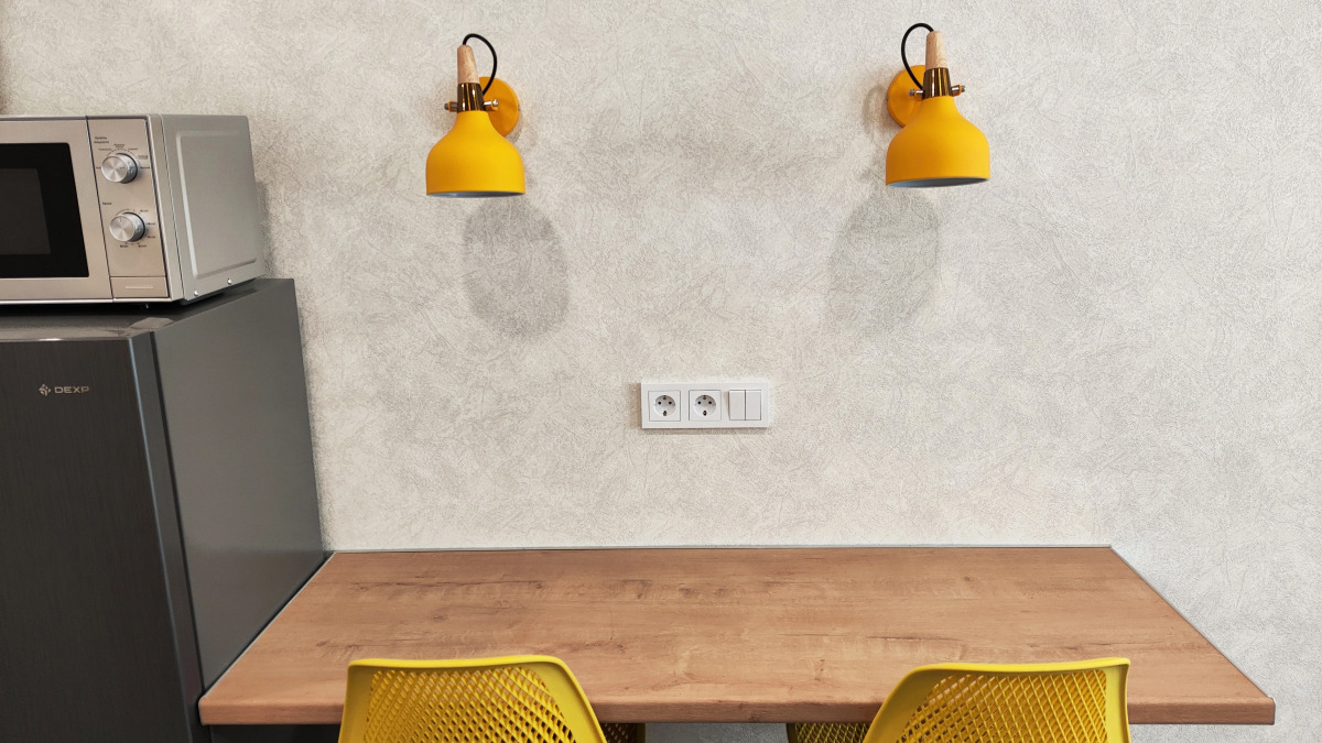 Апартаменты Жёлтая студия у метро Суконная слобода