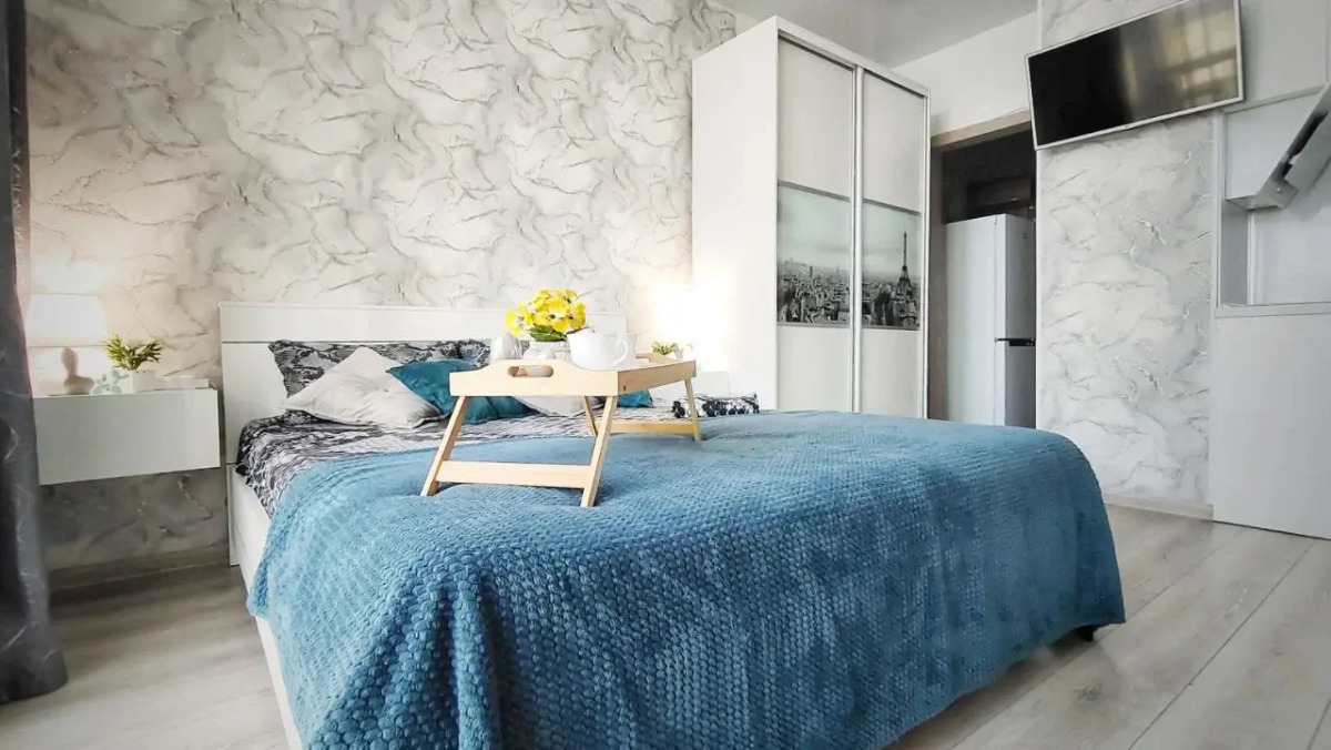 Квартира студия с видом на Амур и город