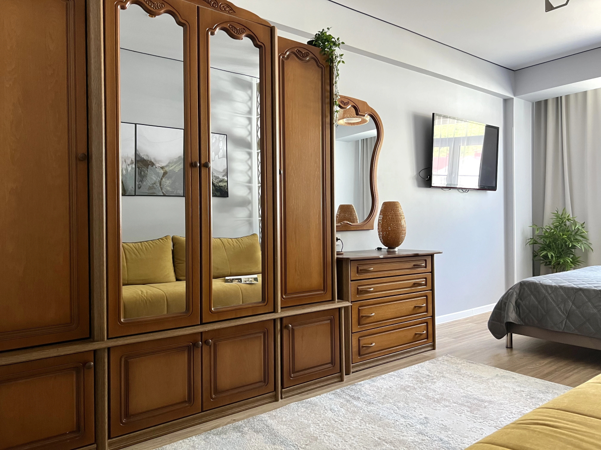 Квартира 65 м удобная для семьи напротив Казино с видом на горы