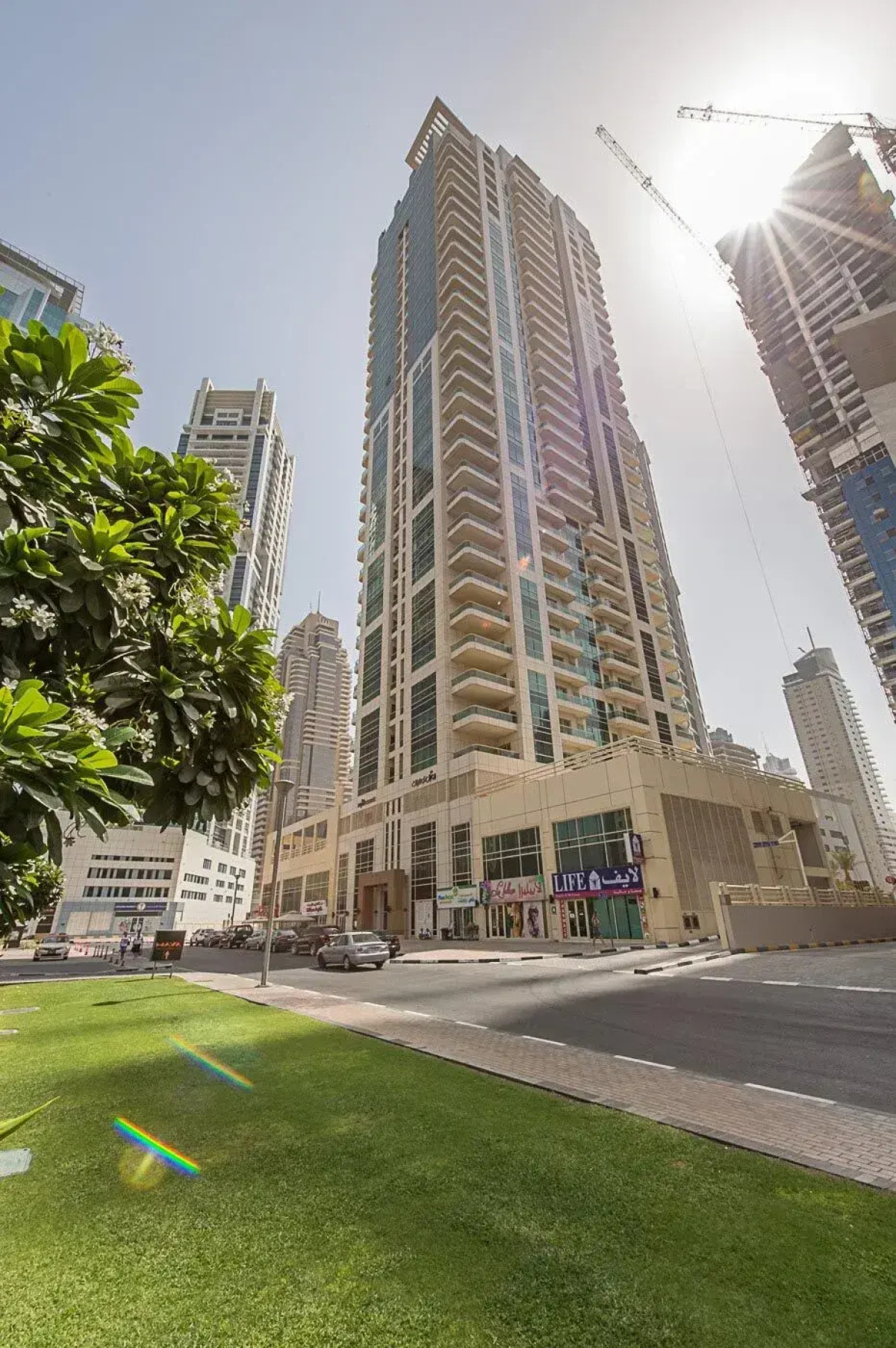 Апартаменты Studio on JBR, SEA view, POOL, Gym, LARGE terrace