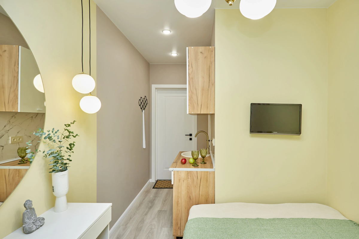 Квартира студия GetFlat Yellow