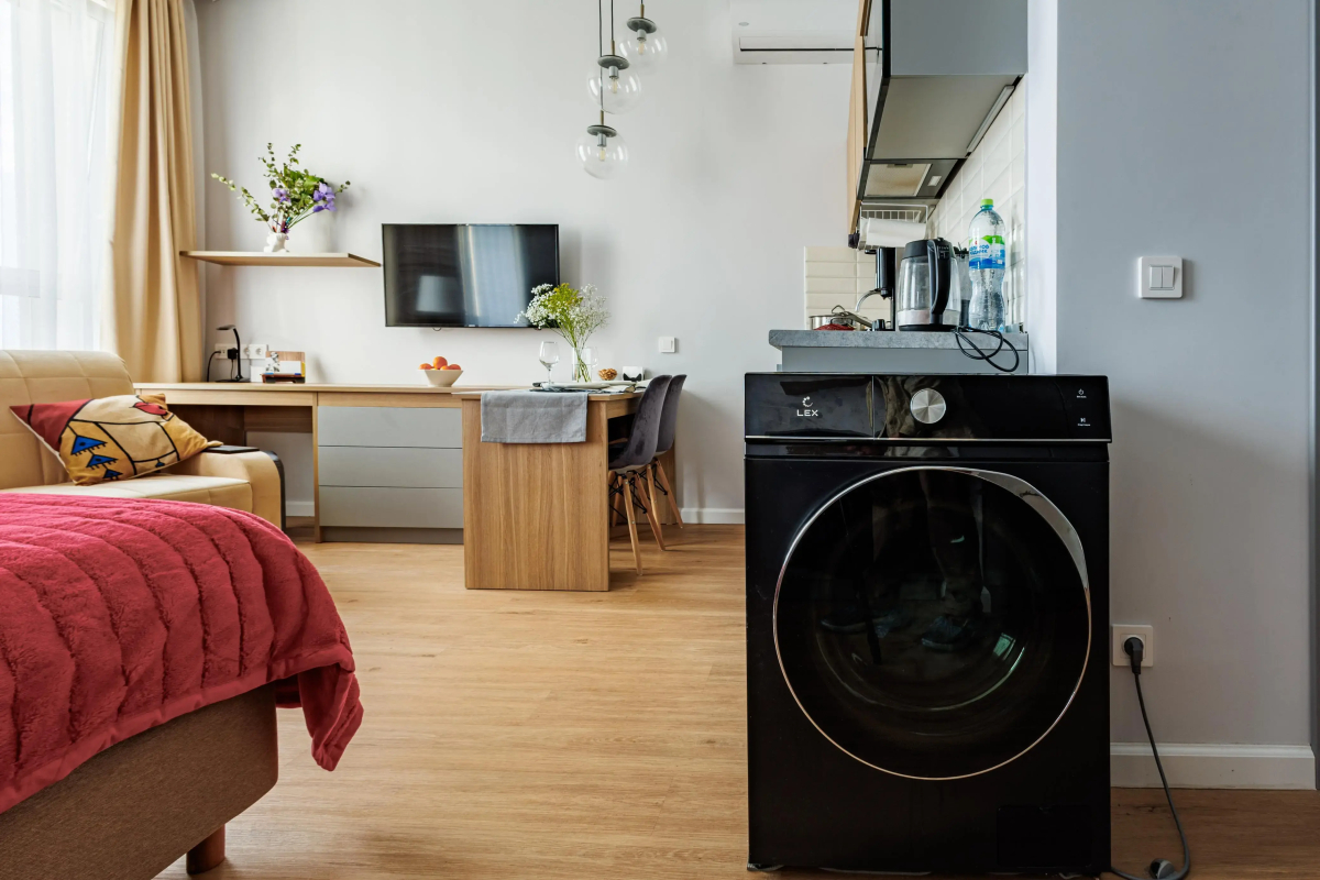 Апартаменты с видом на реку Москву