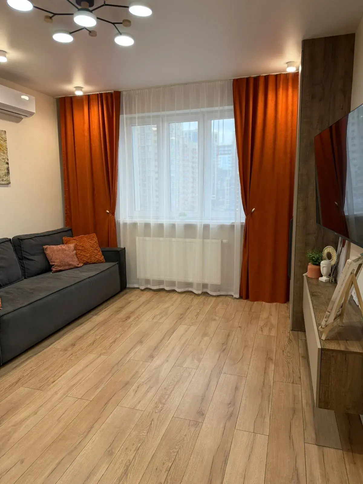 Апартаменты для 5 гостей рядом с аквапарком Ривьера