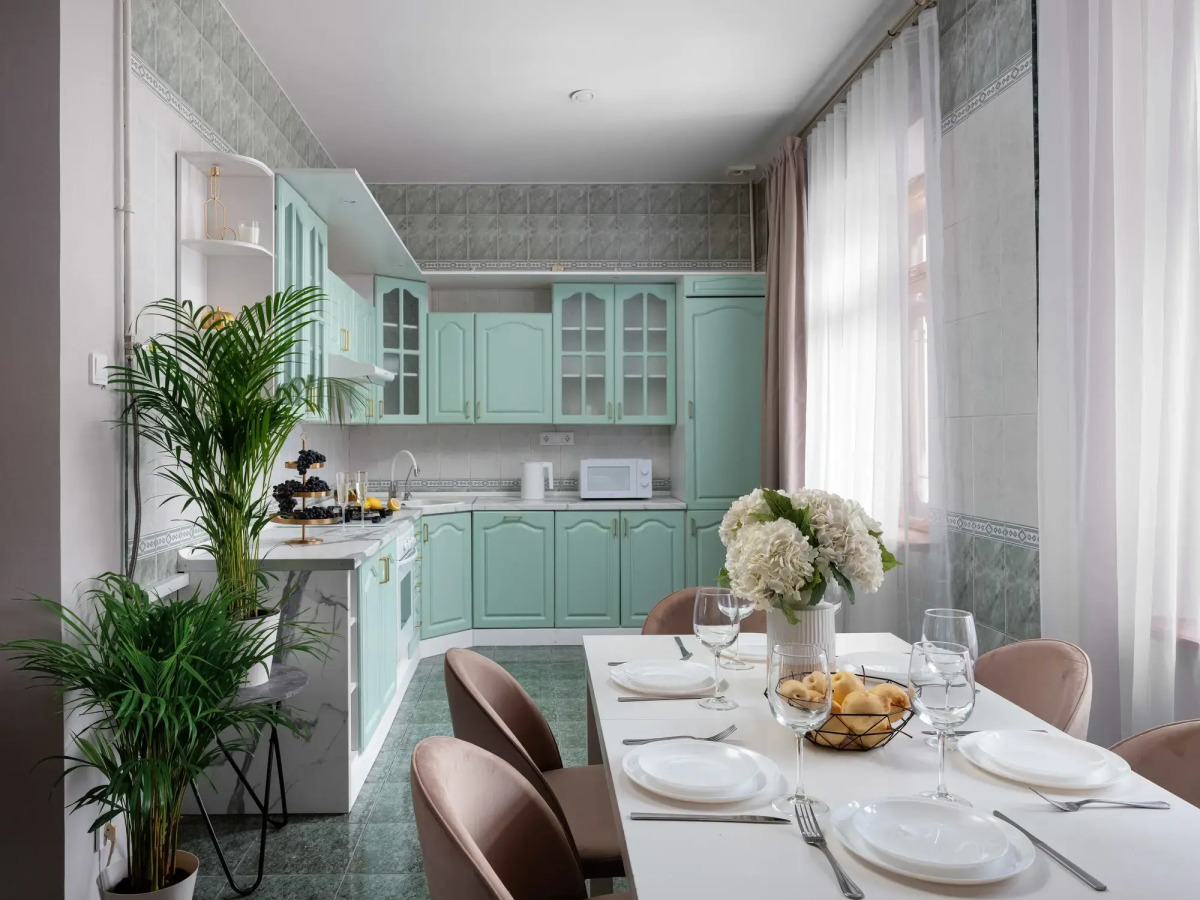 Квартира GM Apartments Новая и тихая Трехкомнатная на Тверской