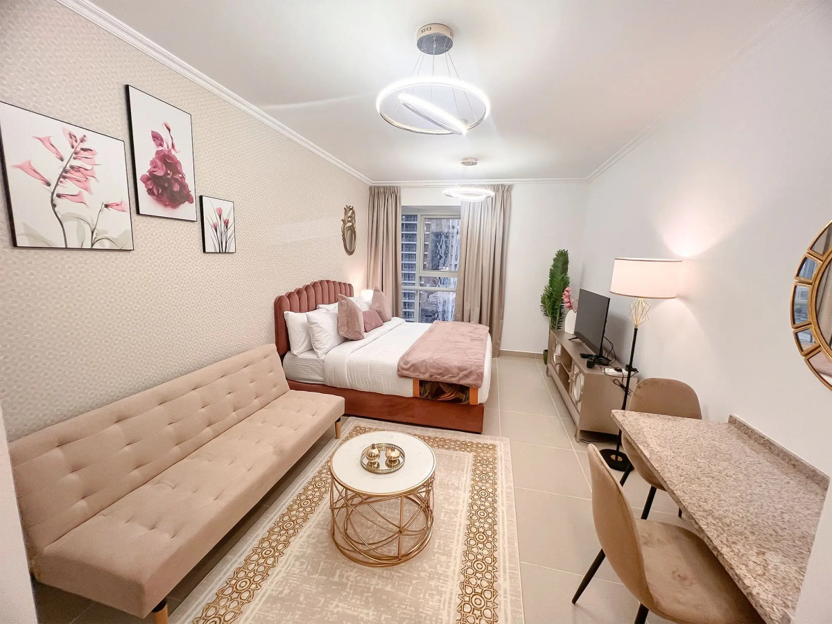 Апартаменты Cosmos Living Cozy Studio Near Dubai Marina