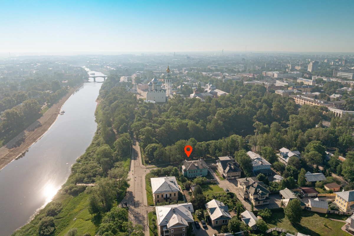 Квартира Зелёный дом на набережной вблизи Кремля